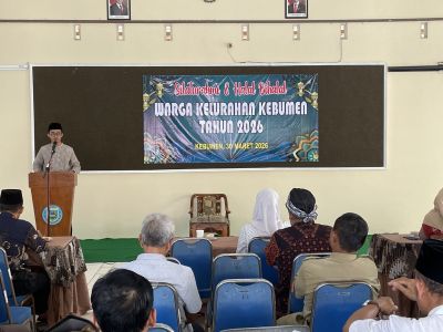 Silaturahmi dan Halal Bihalal Warga Kelurahan Kebumen Tahun 2026