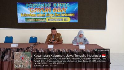 Posyandu Keswa (Kesehatan Jiwa) 