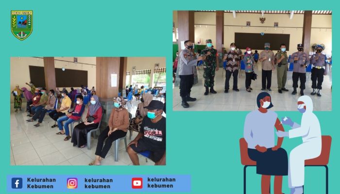 Kelurahan Kebumen, Kelurahan Bumirejo dan Puskesmas Kebumen 3 Gelar Vaksin. 01