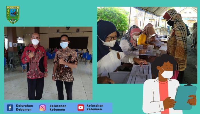 Kelurahan Kebumen, Kelurahan Bumirejo dan Puskesmas Kebumen 3 Gelar Vaksin. 02