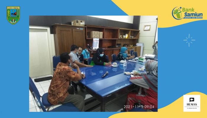 Pertemuan Pengelola Bank Sampah dan TPS3R Perkotaan di Dinas Perkim dan LH Kab. Kebumen  01