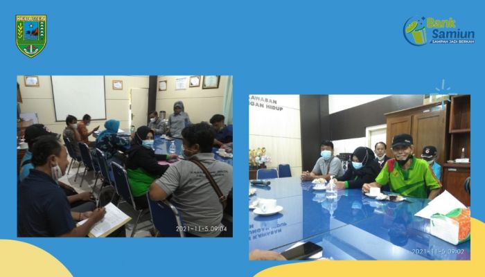 Pertemuan Pengelola Bank Sampah dan TPS3R Perkotaan di Dinas Perkim dan LH Kab. Kebumen  02