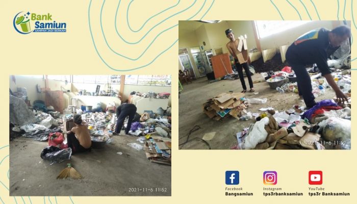 TPS3R BANK SAMPAH SAMIUN Pilah Sampah anorganik 02