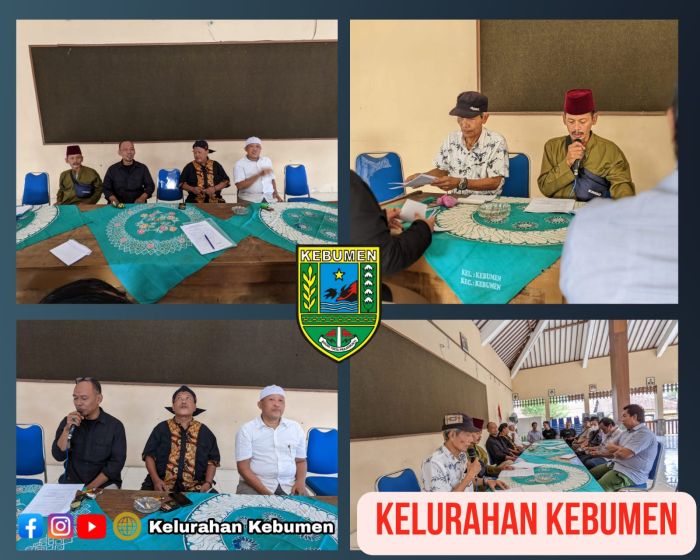 Rakor pengurus Forum Kerukunan Umat Beragama kelurahan Kebumen 01