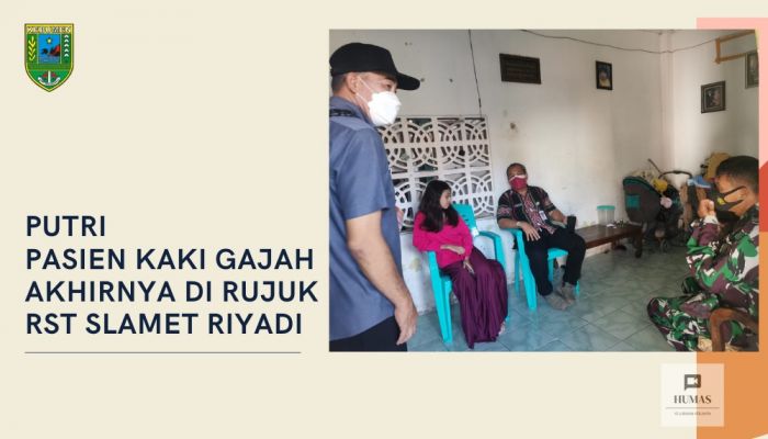 Putri pasien Kaki Gajah akhirnya di rujuk ke RST SLAMET RIYADI Solo