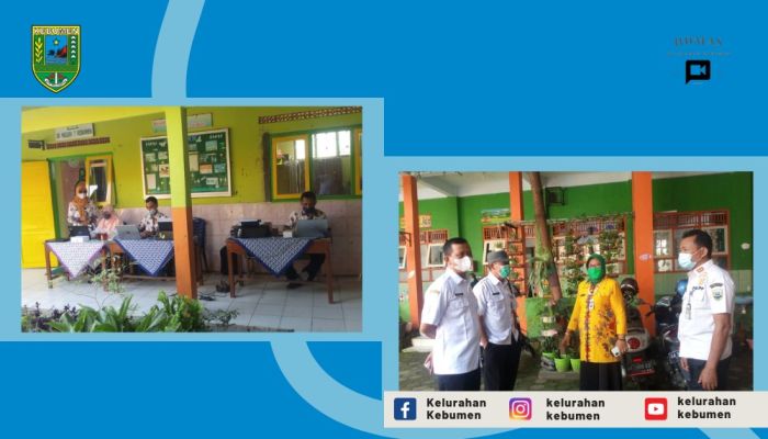 Pelaksanaan Vaksinasi Covid - 19 bagi anak SD Dosis 1 di Kelurahan Kebumen 02