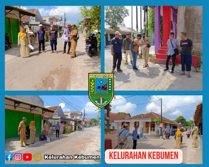 Pekerjaan kegiatan Fisik  Kelurahan Kebumen mulai di laksanakan