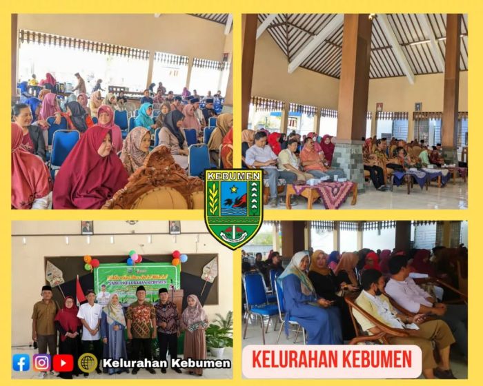 Halal bihalal Kelurahan Kebumen menghadir pesulap Kebumen. 01