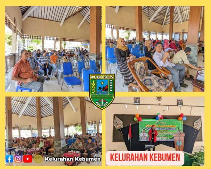 Halal bihalal Kelurahan Kebumen menghadir pesulap Kebumen. 02