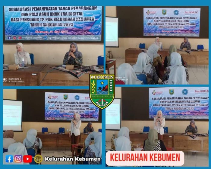 Sosialisasi Pemanfaatan lahan pekarangan dan Pola asuh Anak di era Digital  01