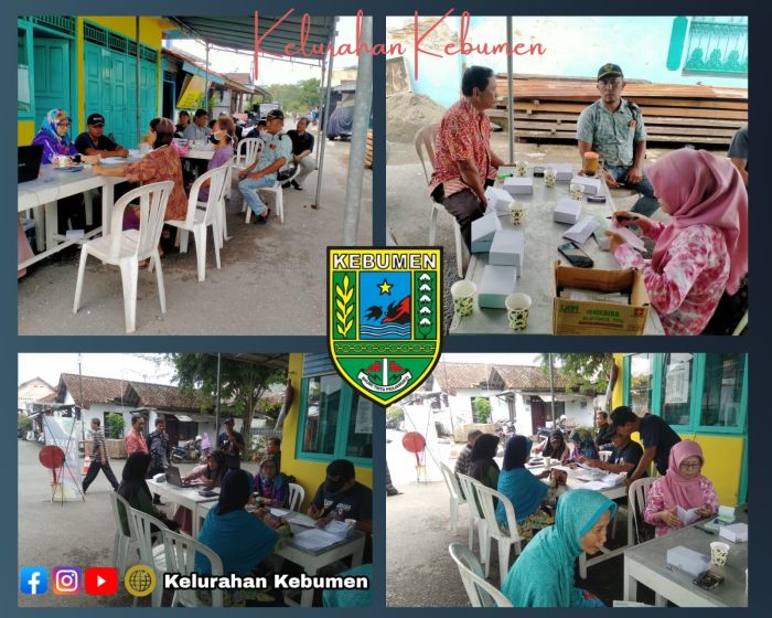 Trobosan Lurah Kebumen mengajak warga mbayar PBB 2023 Kelurahan Kebumen  01