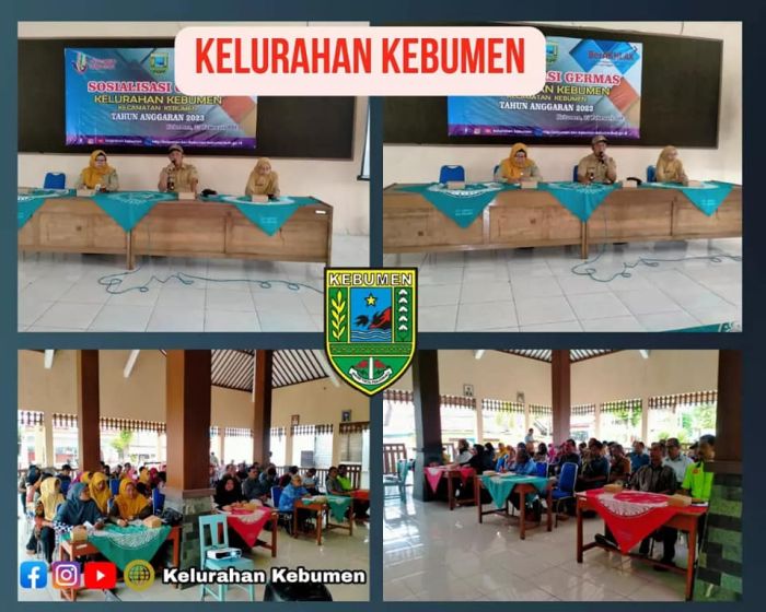 Sosialisasi Gerakan Masyarakat hidup Sehat Kelurahan Kebumen