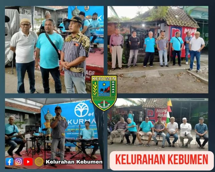 Warga Kelurahan Kebumen Gelar Street Food dan live musik 01