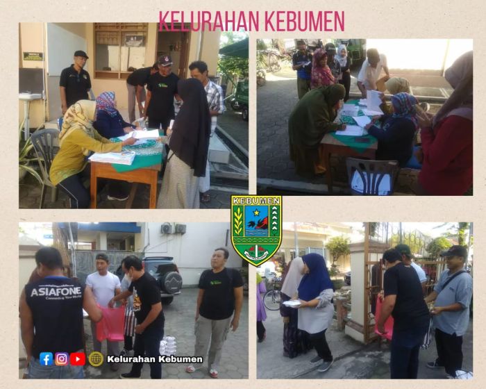 Kegiatan Jumat Berkah,Rakor sarpras, penyaluran Bantuan Bansos Penerima bantuan Pangan. 01