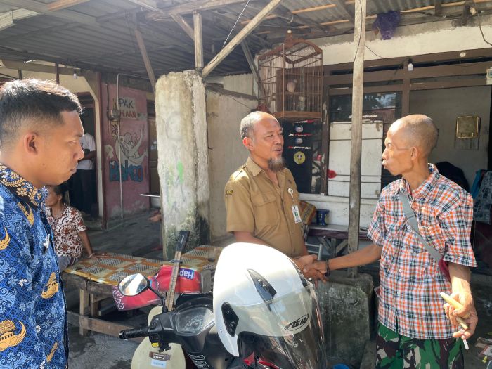 Respon cepat Lurah Kebumen menanggapi aduan Warga tentang  adanya ODGJ  02