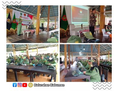 Pelatihan Peningkatan Ketrampilan SatLinmas Kabupaten Kebumen 2022