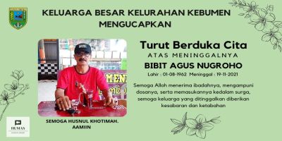 Turut Berduka Cita