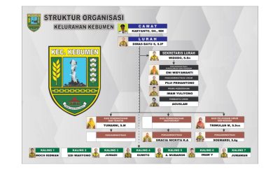 STRUKTUR ORGANISASI KELURAHAN KEBUMEN