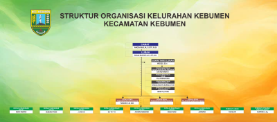 STRUKTUR ORGANISASI KELURAHAN KEBUMEN